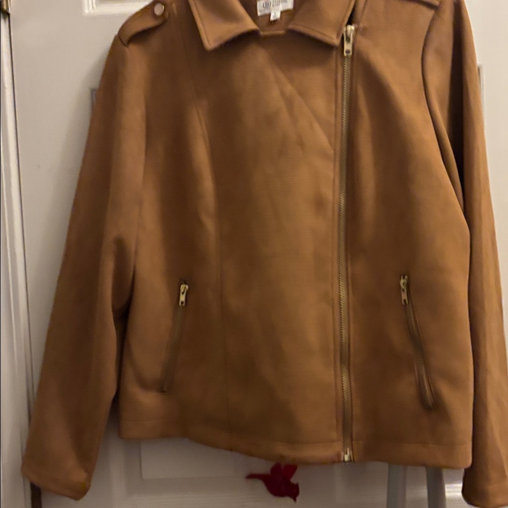 Candace Cameron Bure Tan Jacket